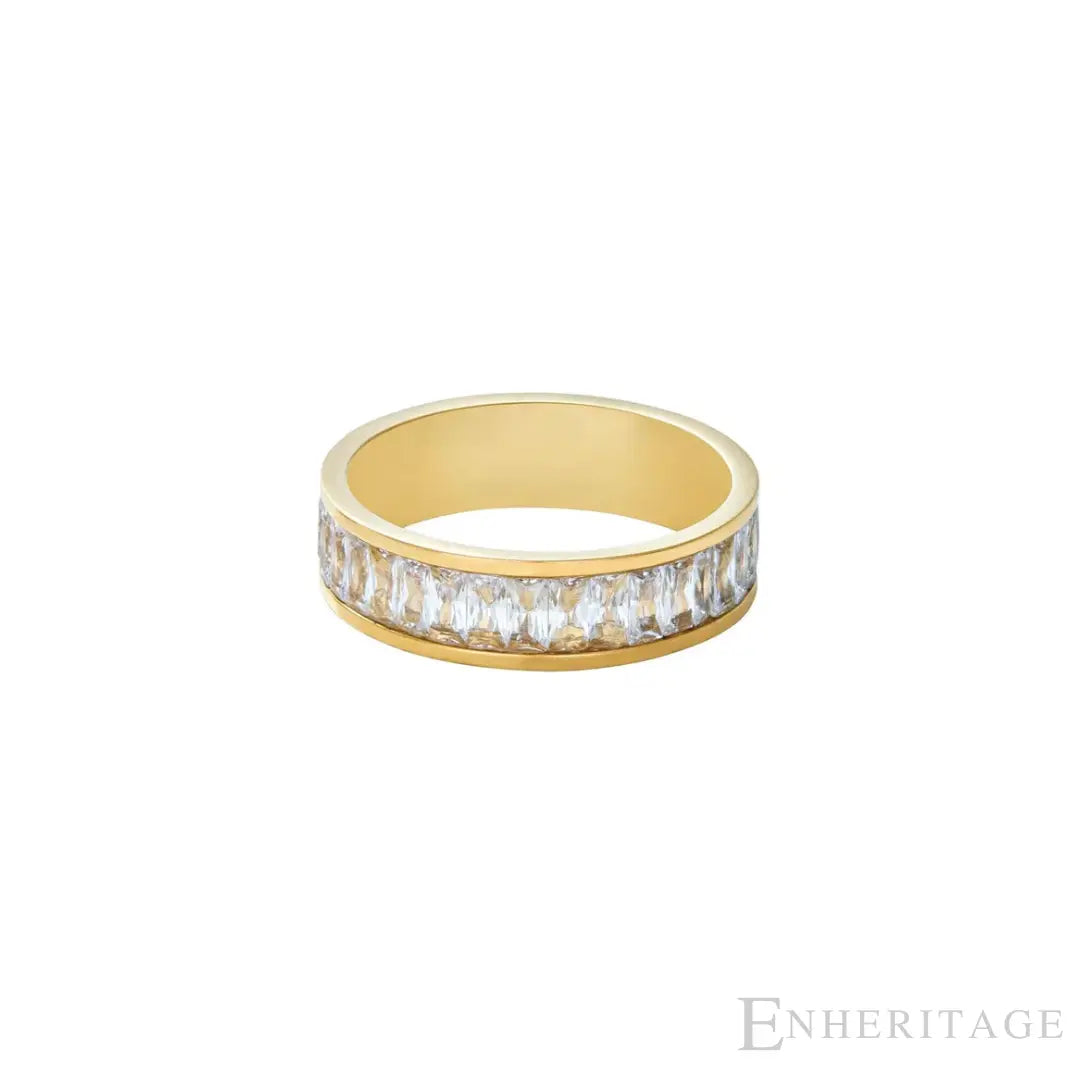 The Eternity Baguette Ring