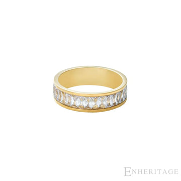 The Eternity Baguette Ring