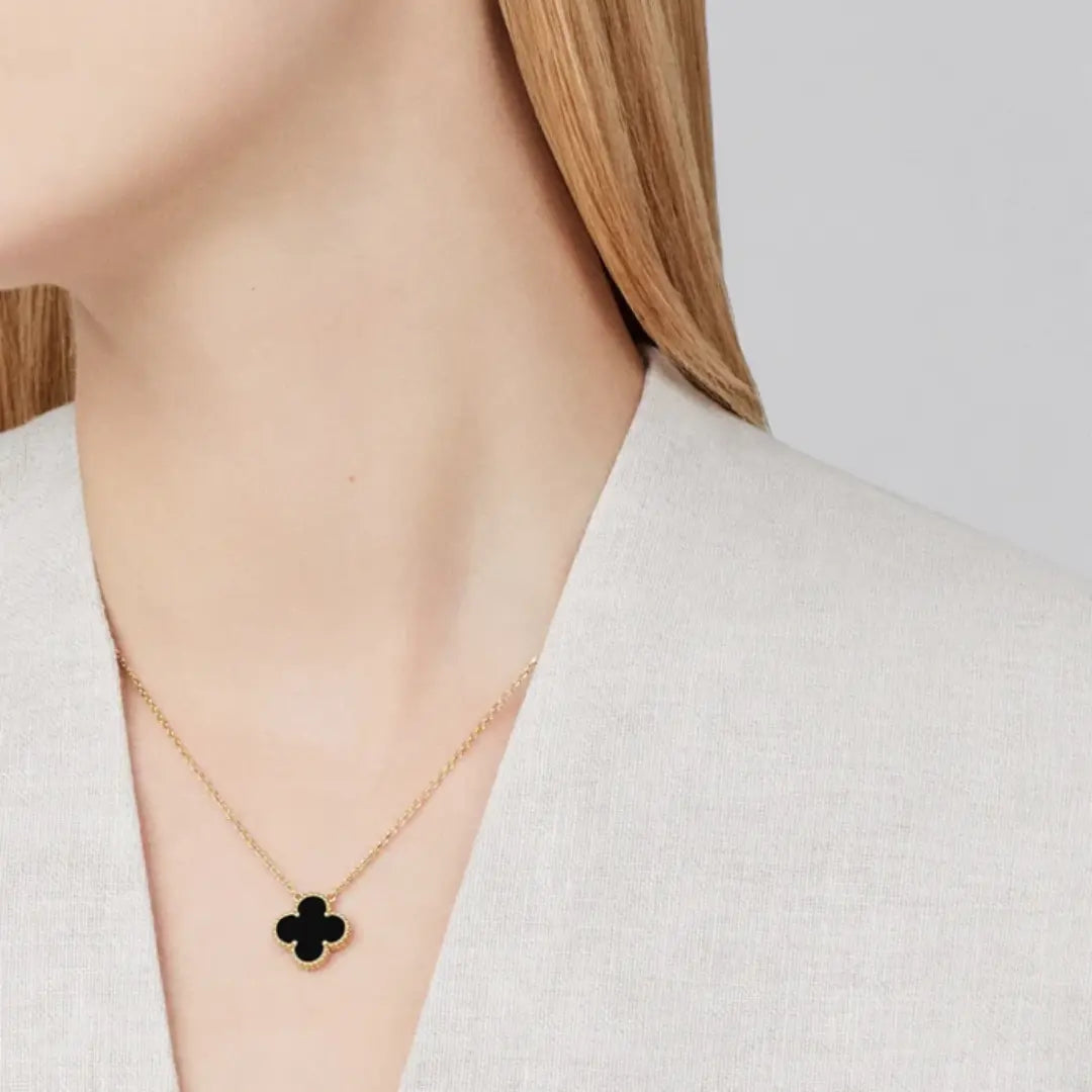 The Sunburst Clover Necklace